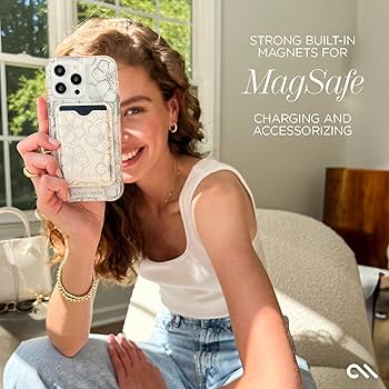 ♡iPhone⑬Proゴールド♡ Amazon.com: Case-Mate iPhone 15 Pro Max Case - Floral Gems